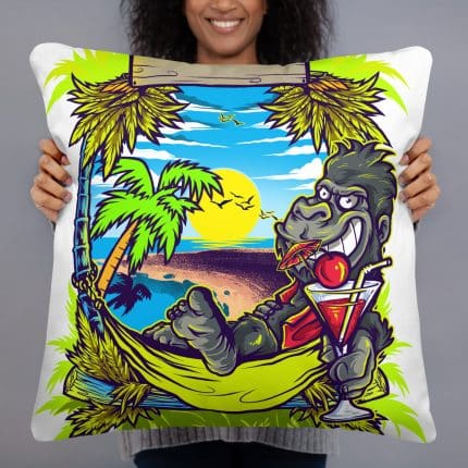 All-Over Print Pillow | Soft Polyester | Decorative Accent Pillow