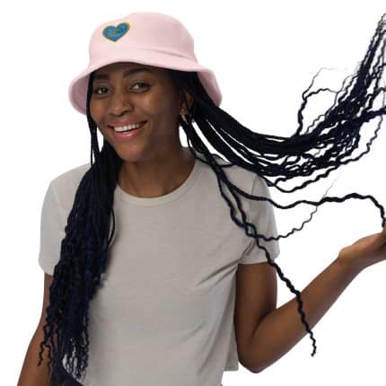 Unstructured Terry Cloth Bucket Hat - Save Our Trees