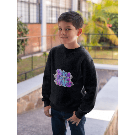 Youth crewneck sweatshirt - Shine Like The Stars